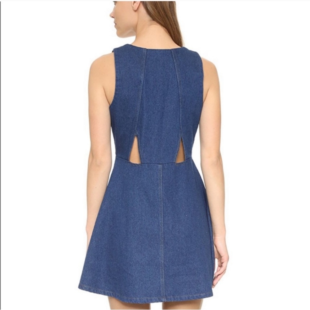 J.O.A. Indigo Denim Dress - Picture 2 of 7